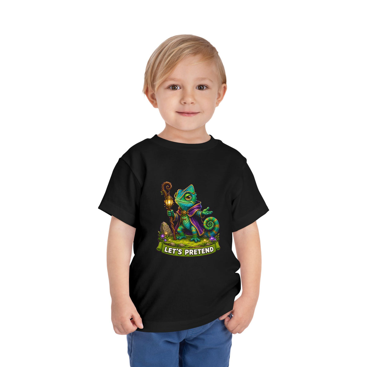 Let's Pretend Chameleon Guide Toddler T-Shirt