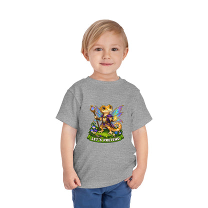 Let’s Pretend Male Crested Gecko Fairy Toddler T-Shirt