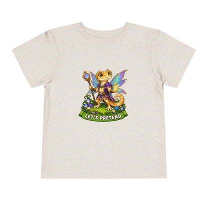 Let’s Pretend Male Crested Gecko Fairy Toddler T-Shirt