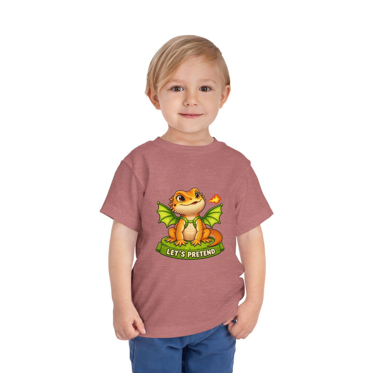 Let’s Pretend Citrus Bearded Dragon Toddler T-Shirt