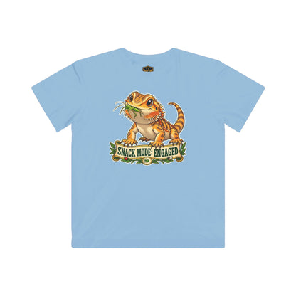 Snack Mode Engaged Bearded Dragon Kids’ T-Shirt
