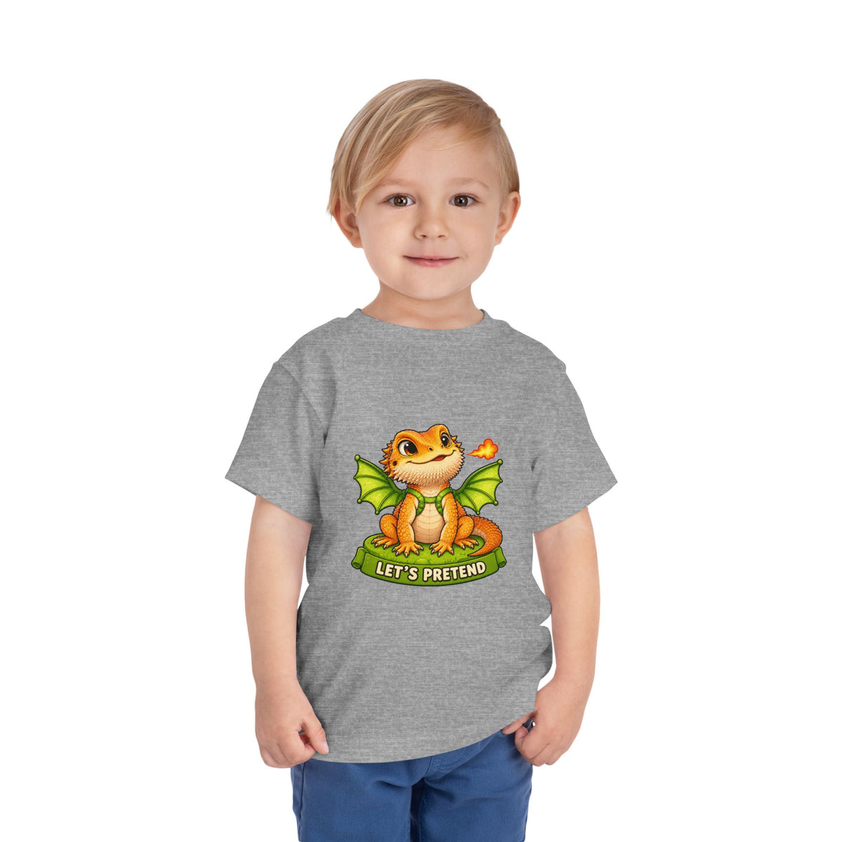 Let’s Pretend Citrus Bearded Dragon Toddler T-Shirt