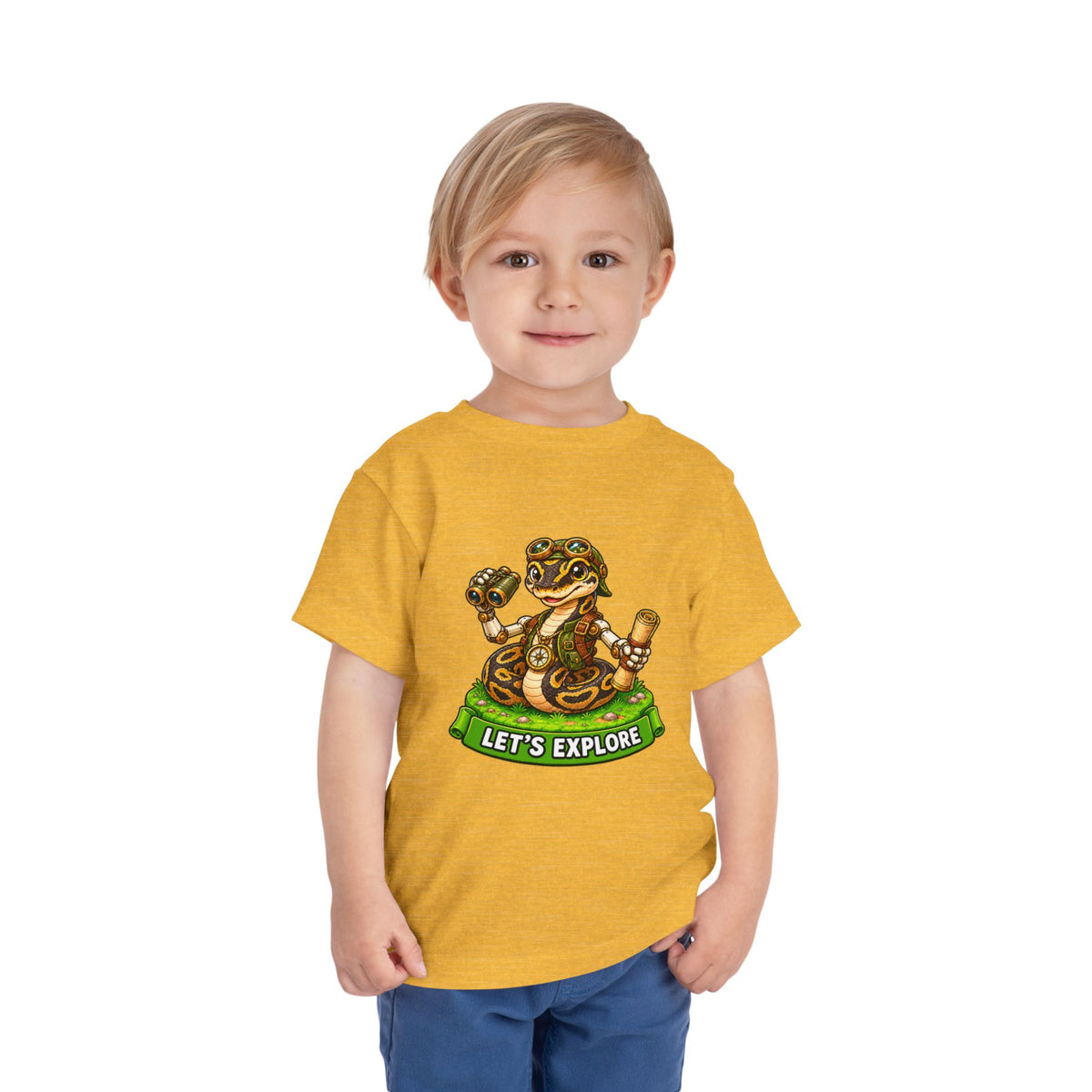 Let's Explore Ball Python Scout Toddler T-Shirt
