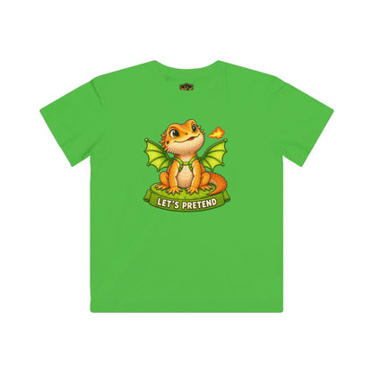 Let’s Pretend Citrus Bearded Dragon Kids’ T-Shirt