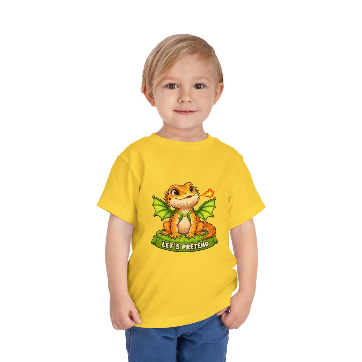 Let’s Pretend Citrus Bearded Dragon Toddler T-Shirt