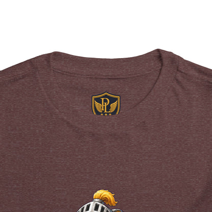 Let’s Pretend Sulcata Tortoise Knight Toddler T-Shirt
