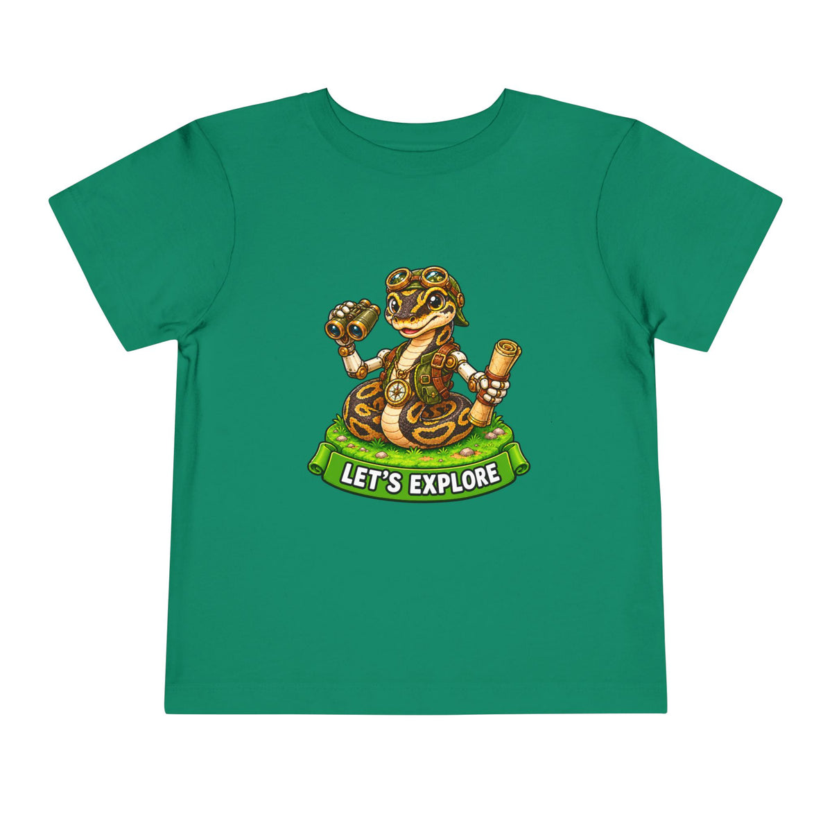 Let's Explore Ball Python Scout Toddler T-Shirt