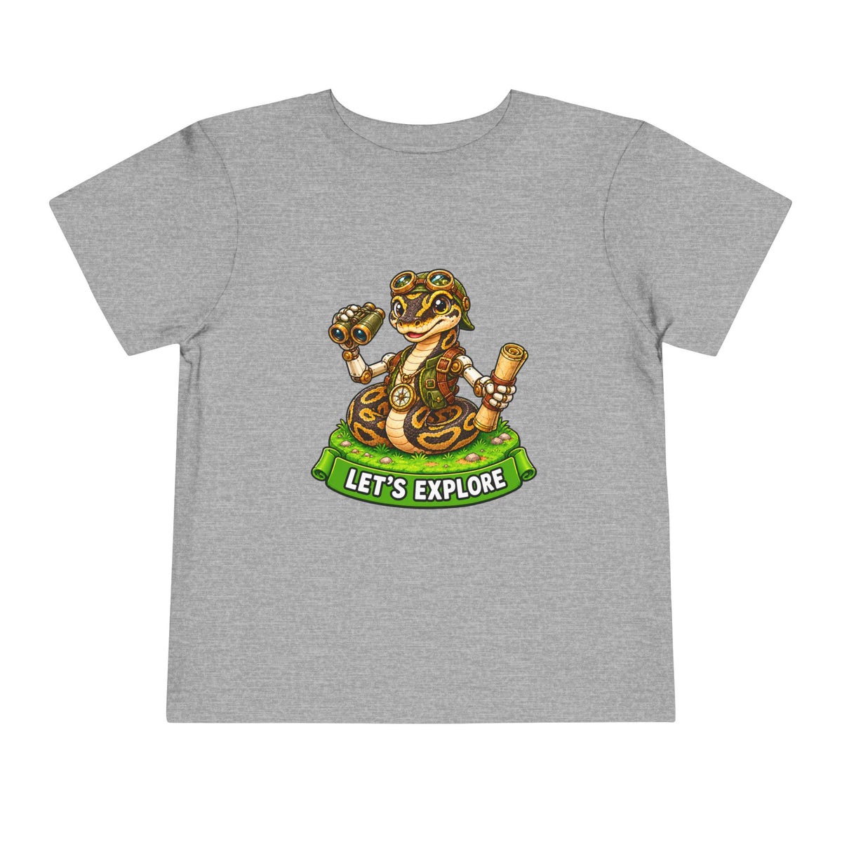 Let's Explore Ball Python Scout Toddler T-Shirt