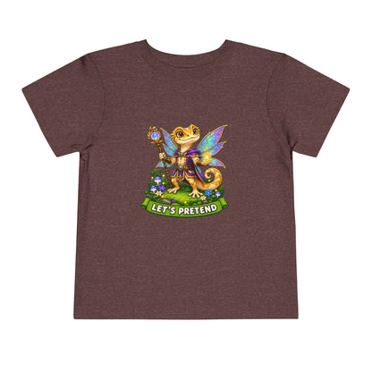Let’s Pretend Male Crested Gecko Fairy Toddler T-Shirt