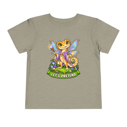 Let’s Pretend Female Crested Gecko Fairy Toddler T-Shirt