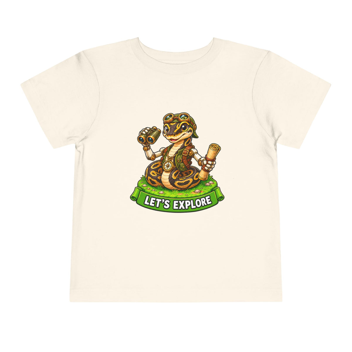 Let's Explore Ball Python Scout Toddler T-Shirt