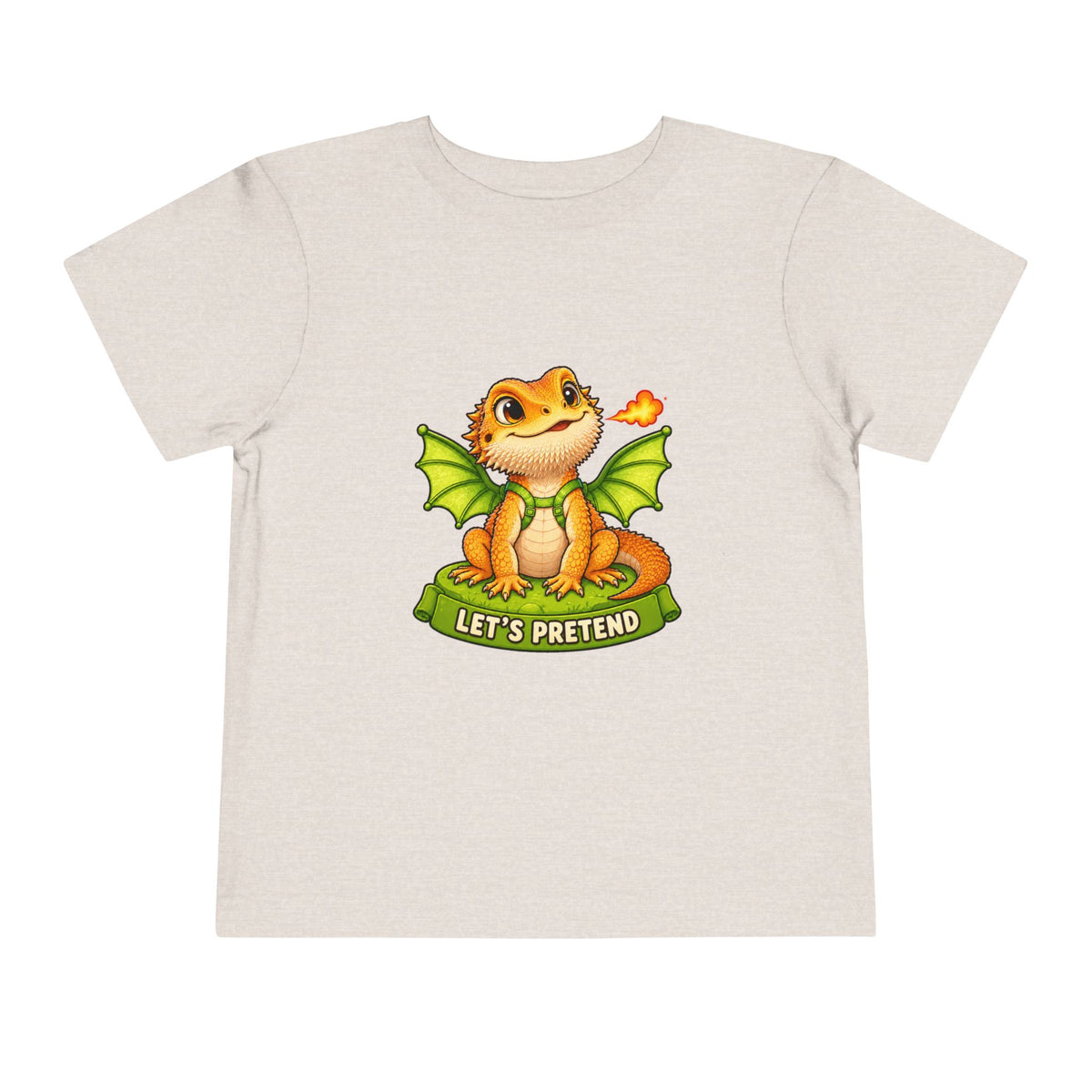 Let’s Pretend Citrus Bearded Dragon Toddler T-Shirt