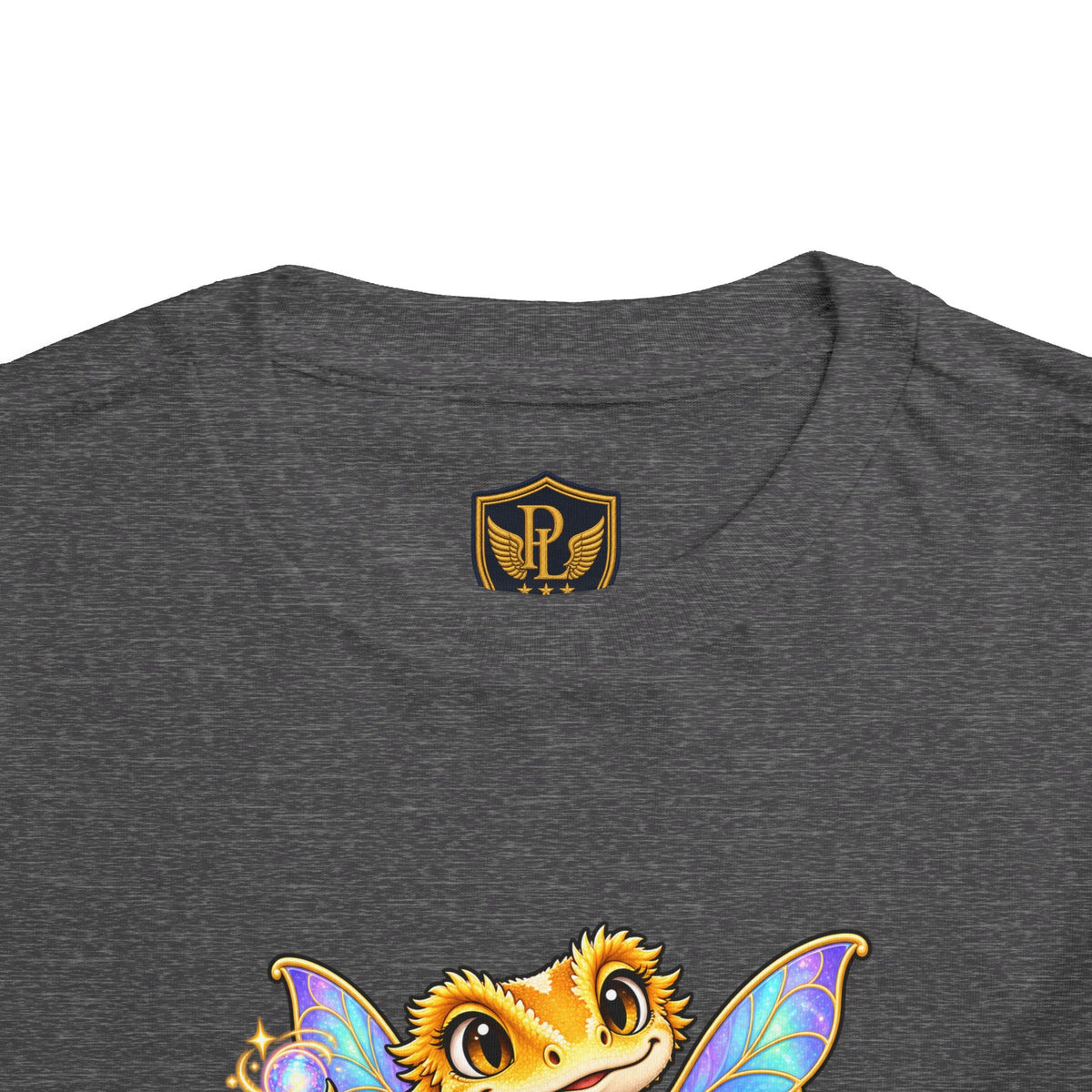 Let’s Pretend Female Crested Gecko Fairy Toddler T-Shirt