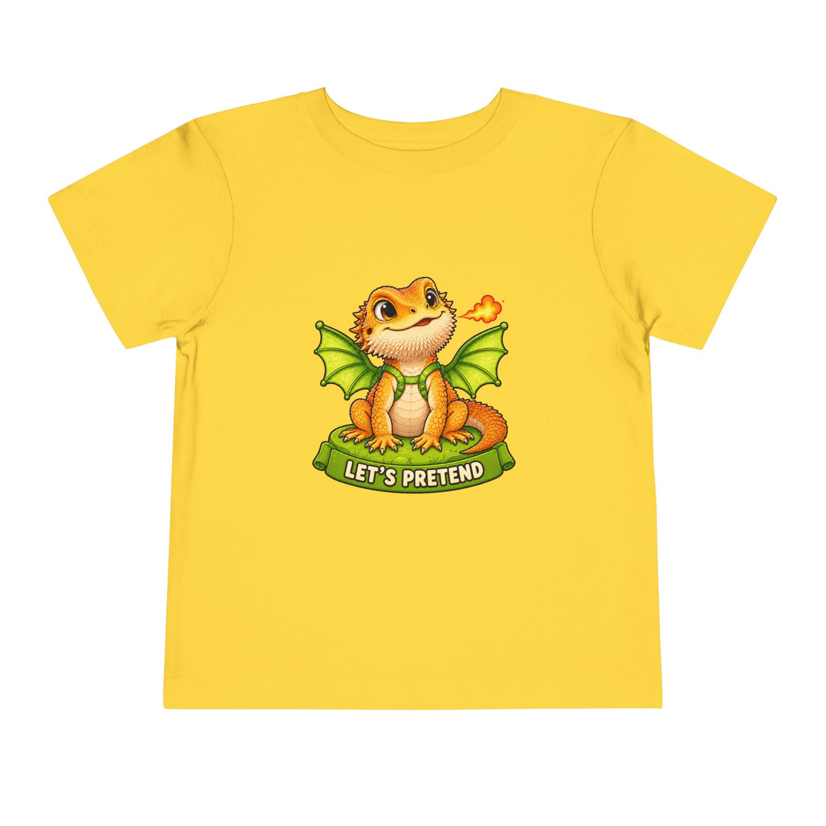 Let’s Pretend Citrus Bearded Dragon Toddler T-Shirt