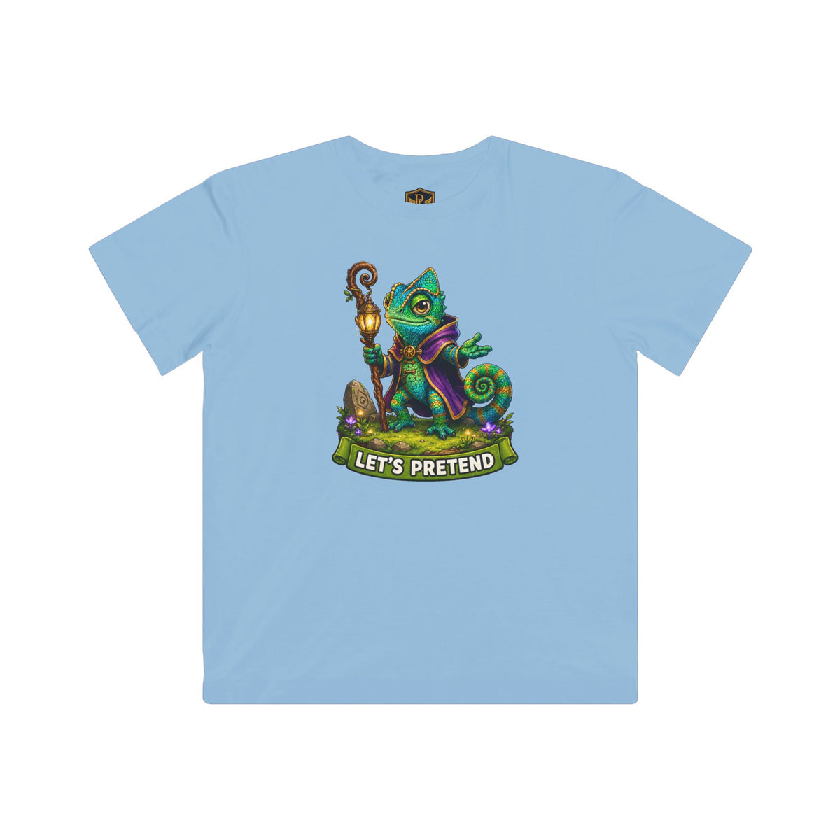 Let’s Pretend Chameleon Guide Kids’ T-Shirt