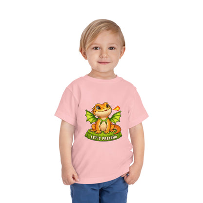 Let’s Pretend Citrus Bearded Dragon Toddler T-Shirt