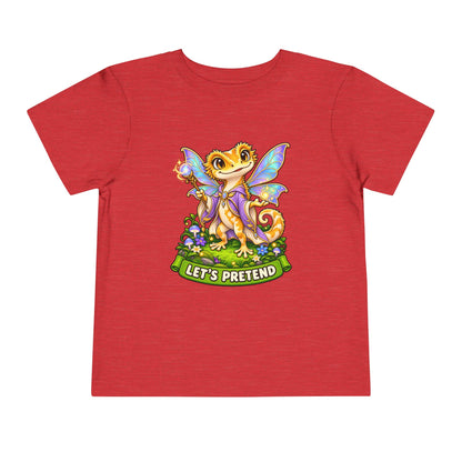 Let’s Pretend Female Crested Gecko Fairy Toddler T-Shirt