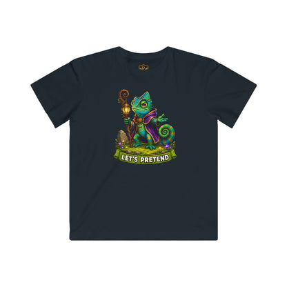 Let’s Pretend Chameleon Guide Kids’ T-Shirt