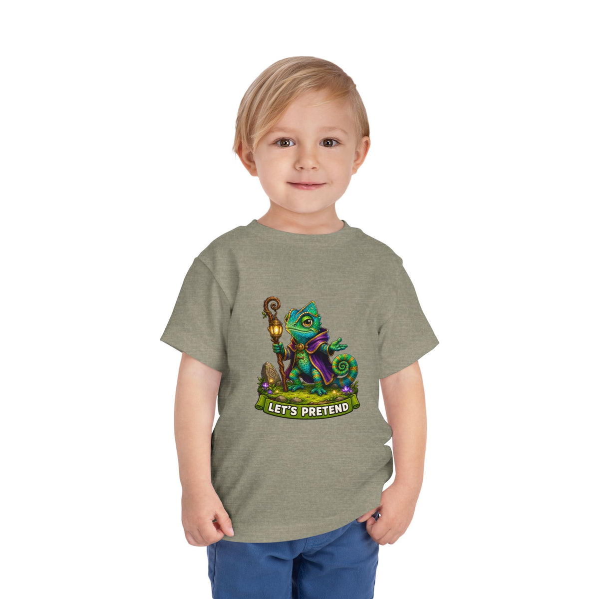 Let's Pretend Chameleon Guide Toddler T-Shirt