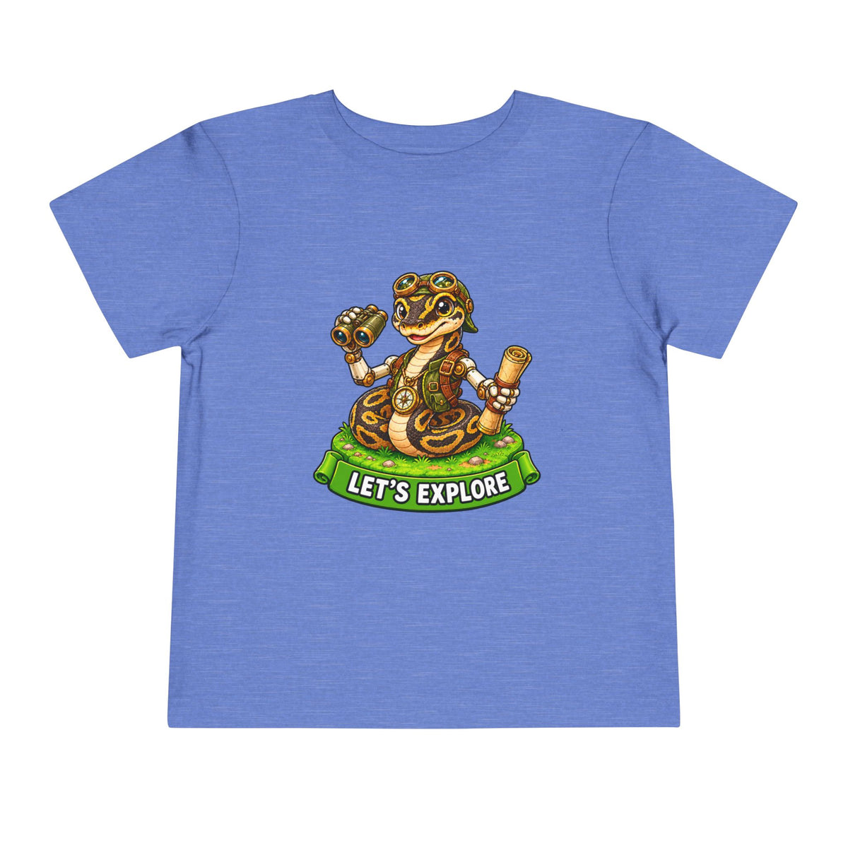 Let's Explore Ball Python Scout Toddler T-Shirt