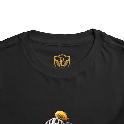 Let’s Pretend Sulcata Tortoise Knight Toddler T-Shirt
