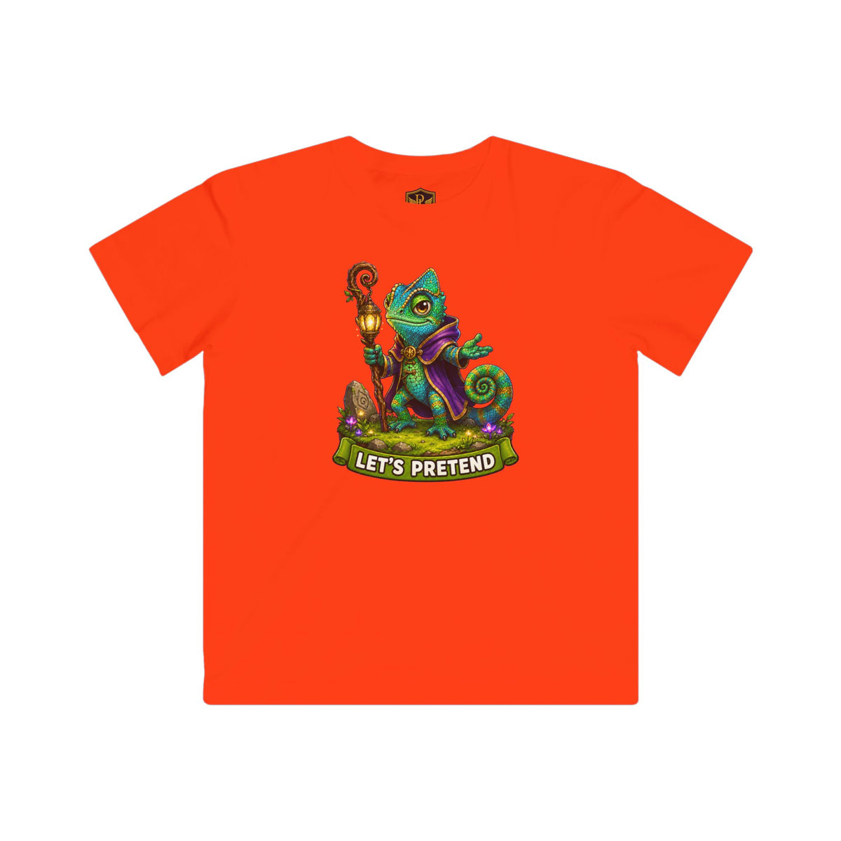Let’s Pretend Chameleon Guide Kids’ T-Shirt
