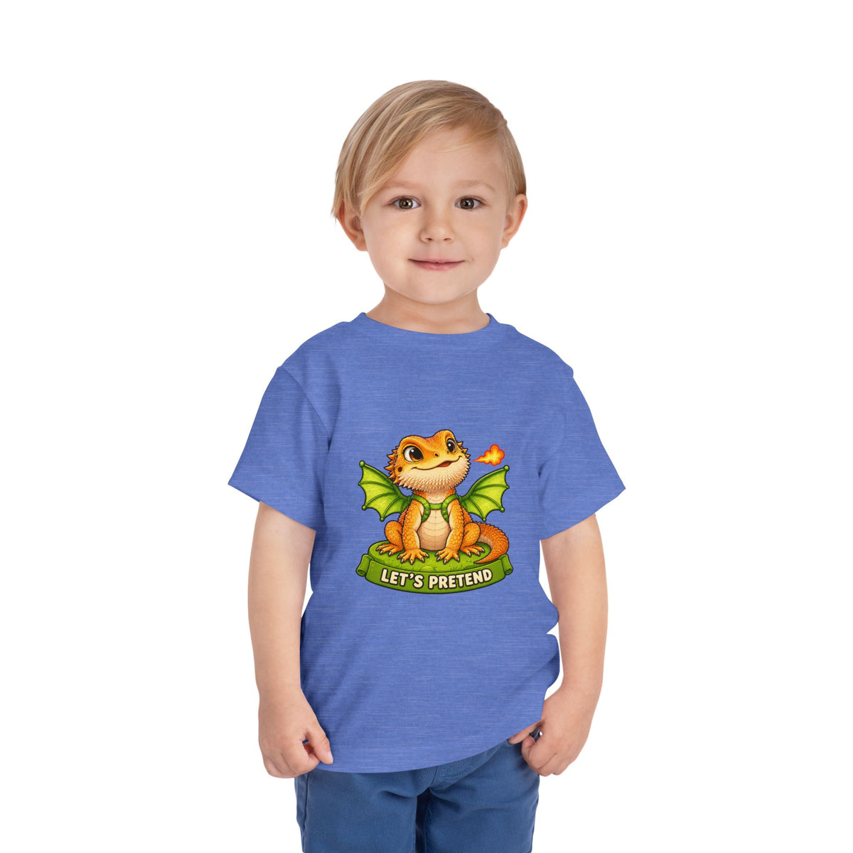Let’s Pretend Citrus Bearded Dragon Toddler T-Shirt
