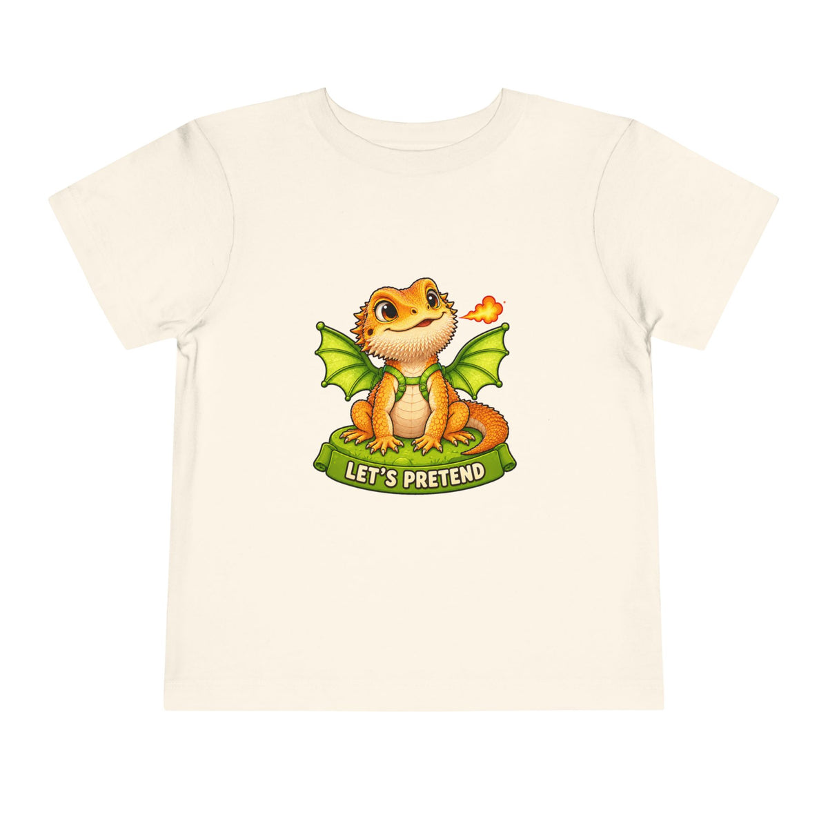 Let’s Pretend Citrus Bearded Dragon Toddler T-Shirt