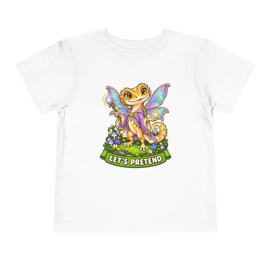 Let’s Pretend Female Crested Gecko Fairy Toddler T-Shirt