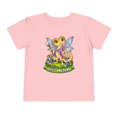 Let’s Pretend Female Crested Gecko Fairy Toddler T-Shirt
