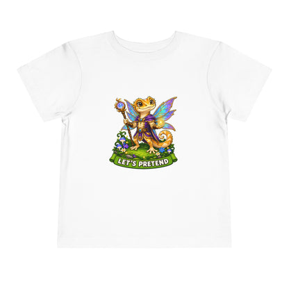Let’s Pretend Male Crested Gecko Fairy Toddler T-Shirt