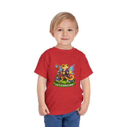 Let’s Pretend Male Crested Gecko Fairy Toddler T-Shirt