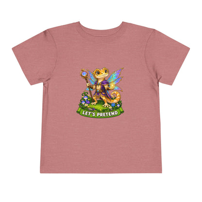 Let’s Pretend Male Crested Gecko Fairy Toddler T-Shirt