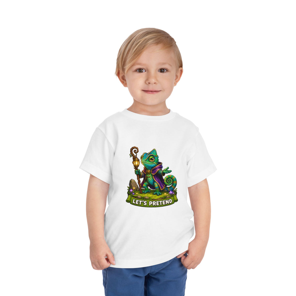 Let's Pretend Chameleon Guide Toddler T-Shirt