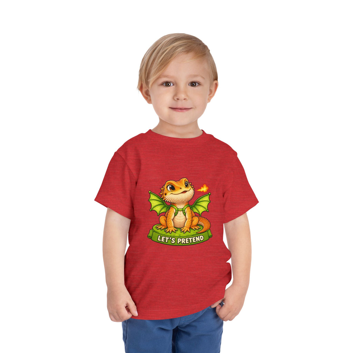 Let’s Pretend Citrus Bearded Dragon Toddler T-Shirt