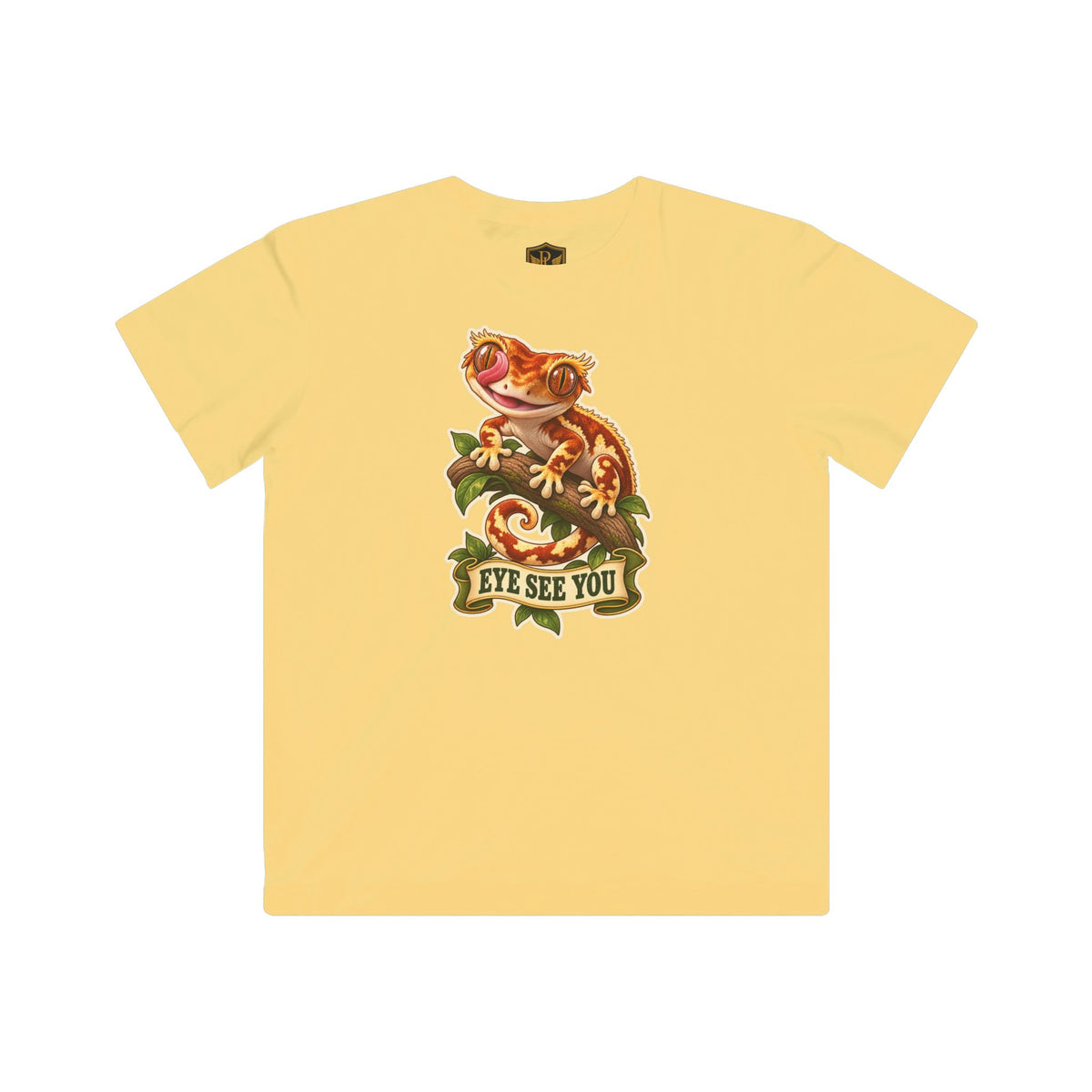 Eye See You Crested Gecko Kids’ T-Shirt