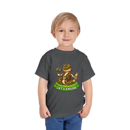 Let's Explore Ball Python Scout Toddler T-Shirt