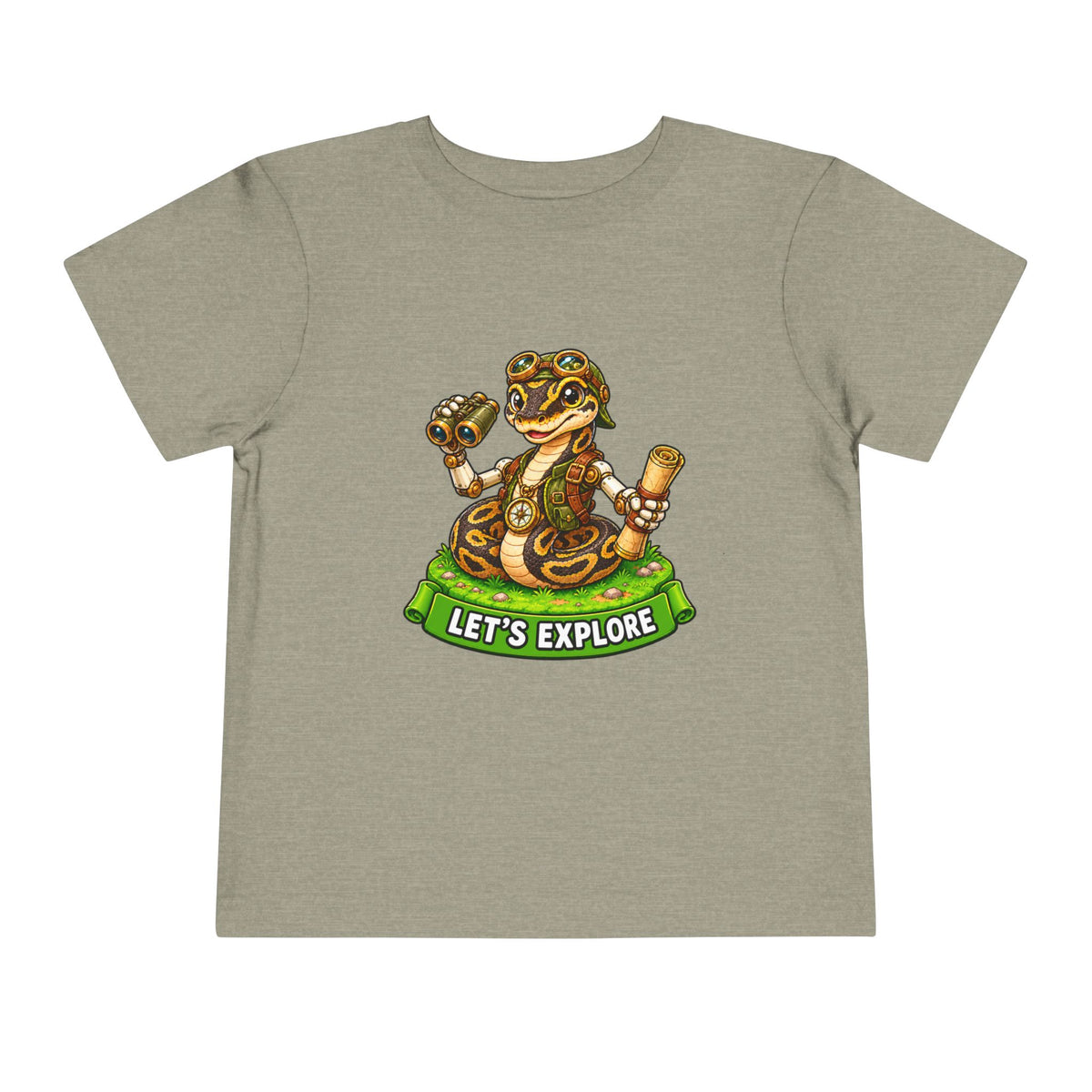 Let's Explore Ball Python Scout Toddler T-Shirt