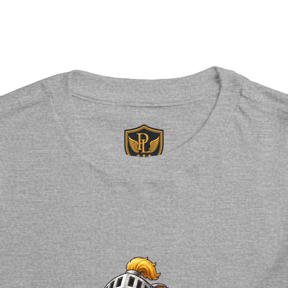 Let’s Pretend Sulcata Tortoise Knight Toddler T-Shirt