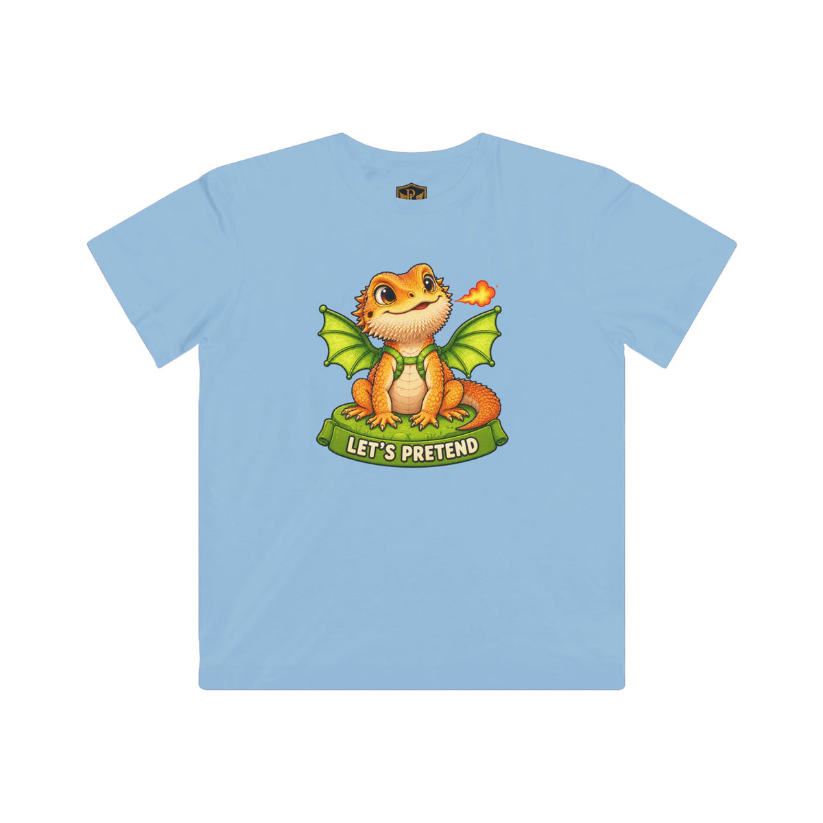Let’s Pretend Citrus Bearded Dragon Kids’ T-Shirt