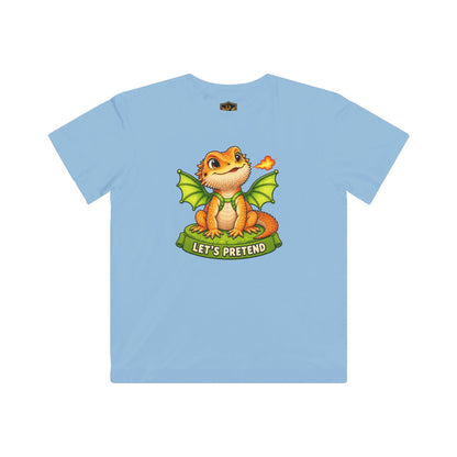 Let’s Pretend Citrus Bearded Dragon Kids’ T-Shirt