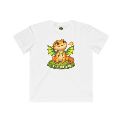 Let’s Pretend Citrus Bearded Dragon Kids’ T-Shirt
