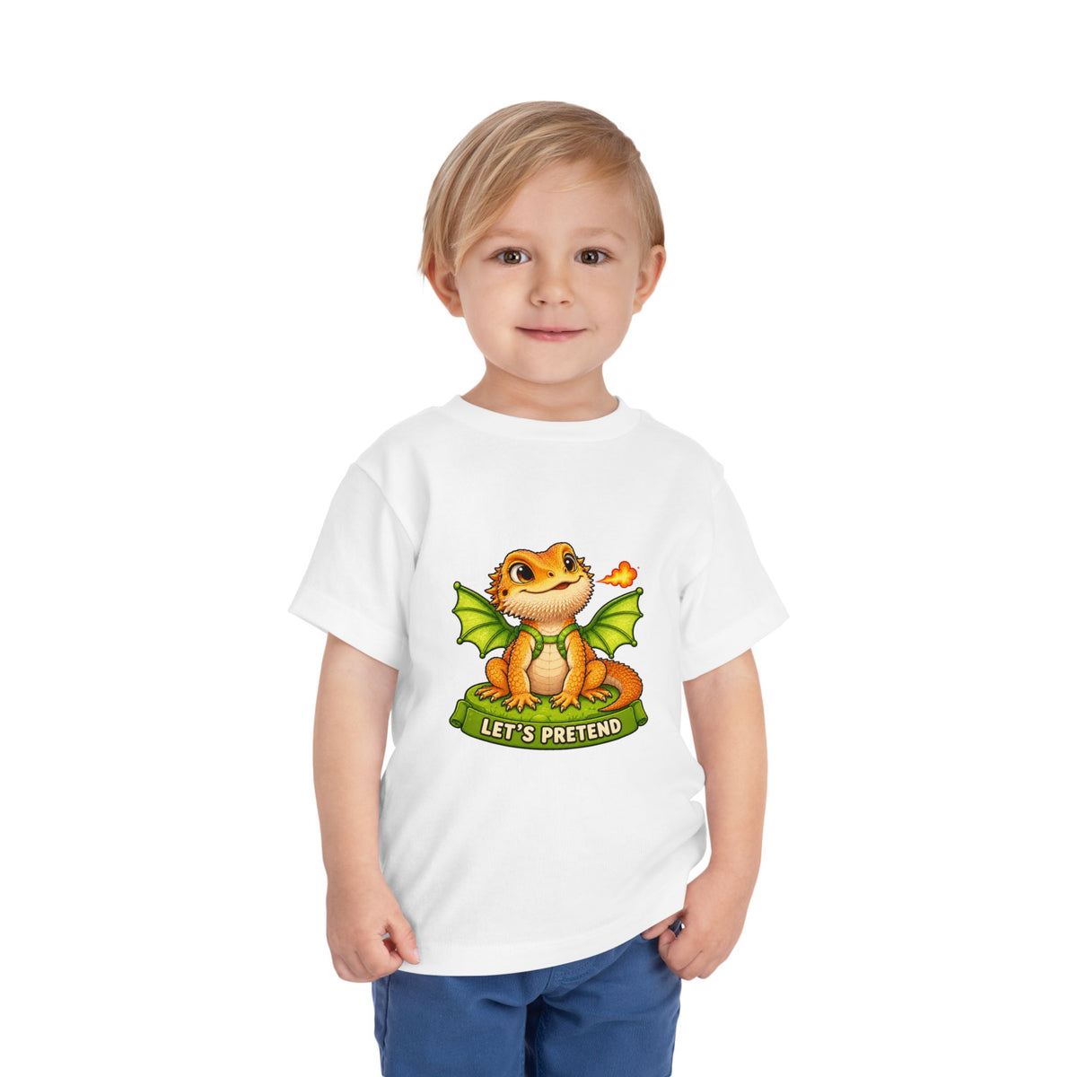 Let’s Pretend Citrus Bearded Dragon Toddler T-Shirt
