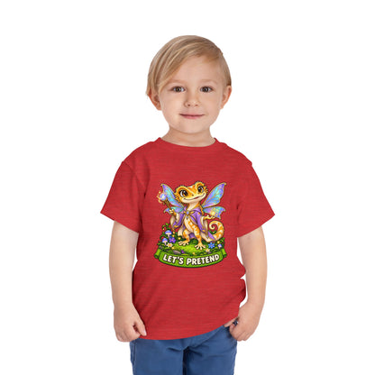 Let’s Pretend Female Crested Gecko Fairy Toddler T-Shirt