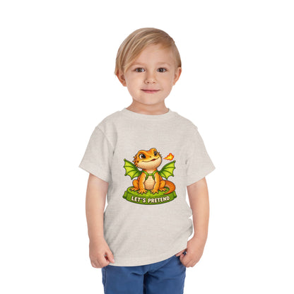 Let’s Pretend Citrus Bearded Dragon Toddler T-Shirt