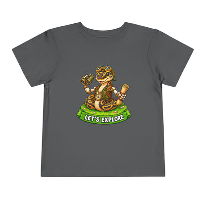 Let's Explore Ball Python Scout Toddler T-Shirt