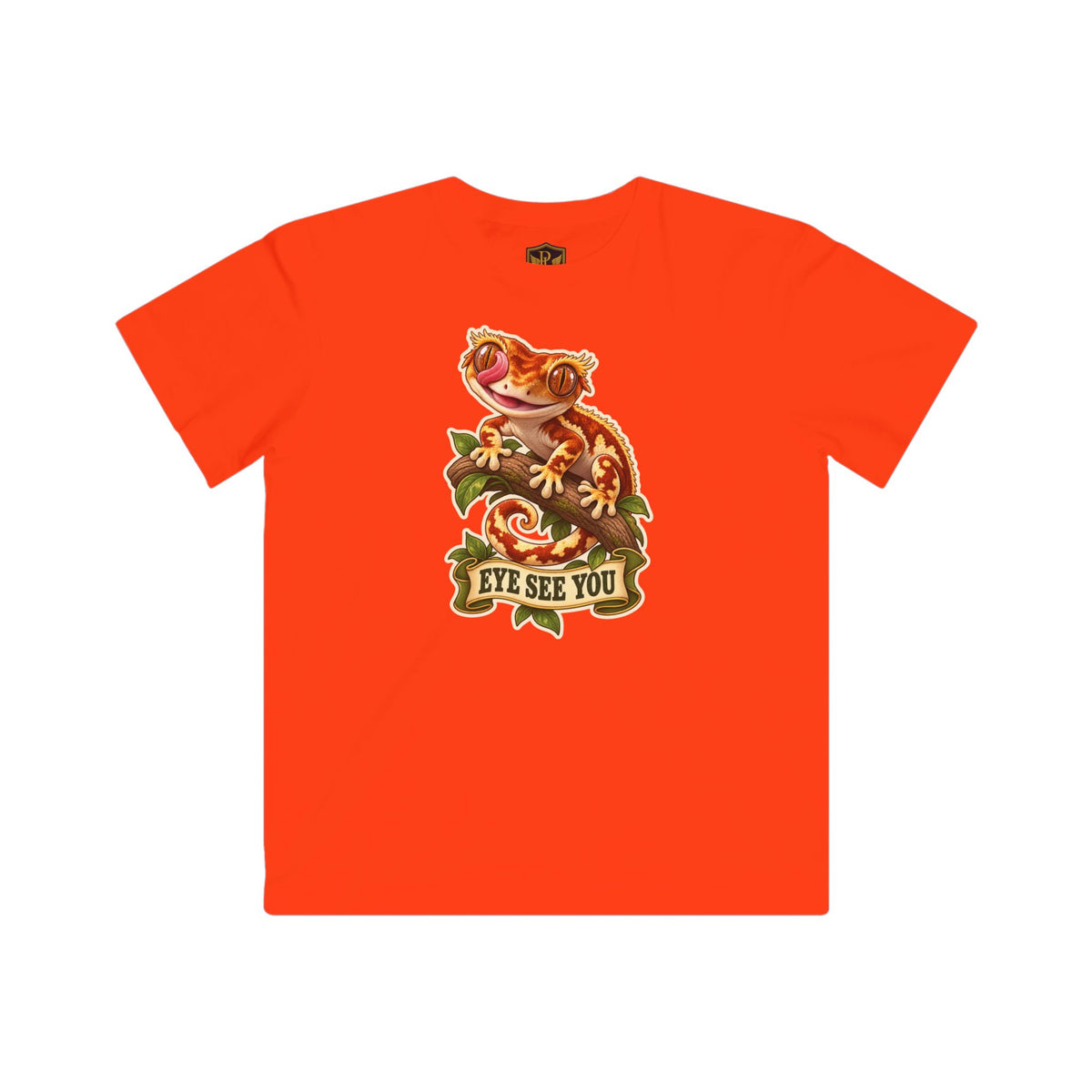 Eye See You Crested Gecko Kids’ T-Shirt