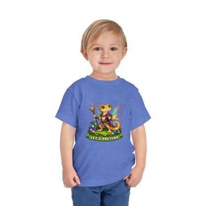 Let’s Pretend Male Crested Gecko Fairy Toddler T-Shirt