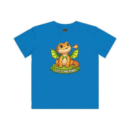 Let’s Pretend Citrus Bearded Dragon Kids’ T-Shirt