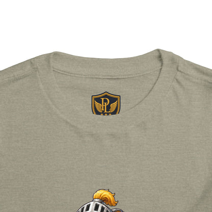 Let’s Pretend Sulcata Tortoise Knight Toddler T-Shirt